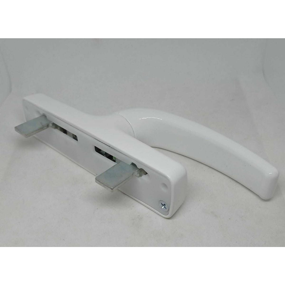 Cremonese maniglia finestra balcone per infissi in alluminio bianco ral1013