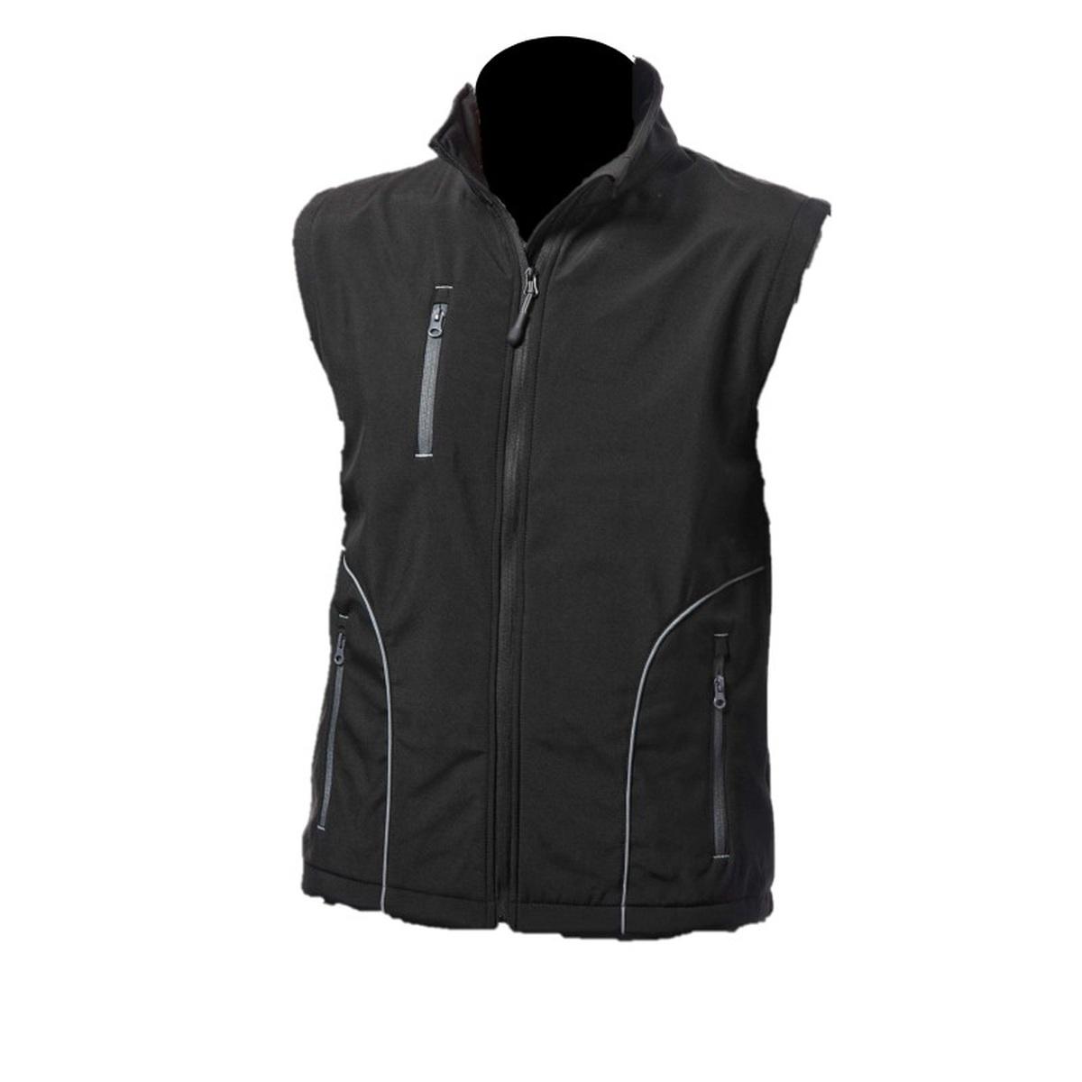Gilet softshell nero