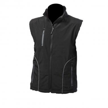 Gilet softshell nero