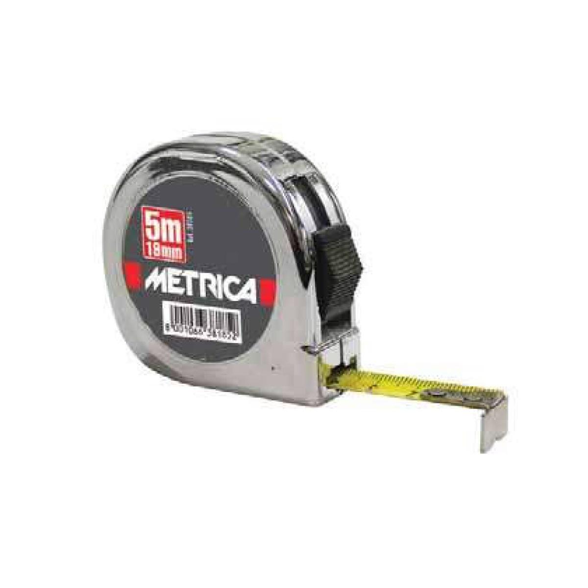 Flessometro  metrica 5 mt x 19 mm