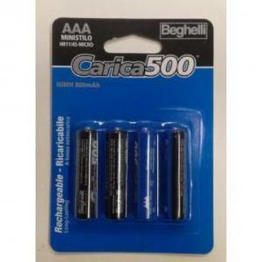 Batteria ricaricabile ministilo 800 mah blister 4 pz