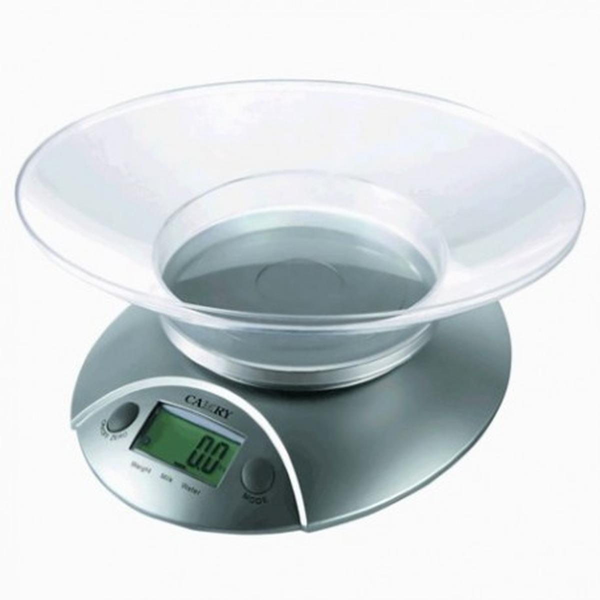 Bilancia digitale da cucina kg.5 piatto d.15 cm. - 2batt.aaa 1,5v inc.