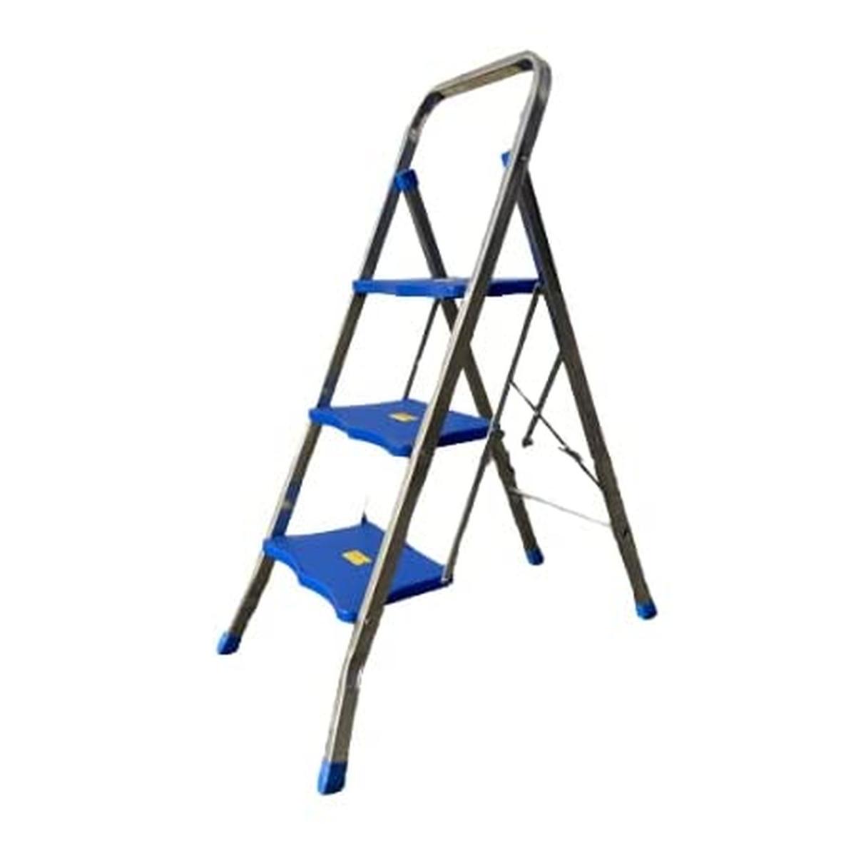 Sgabello in alluminio 3 gradini sicos