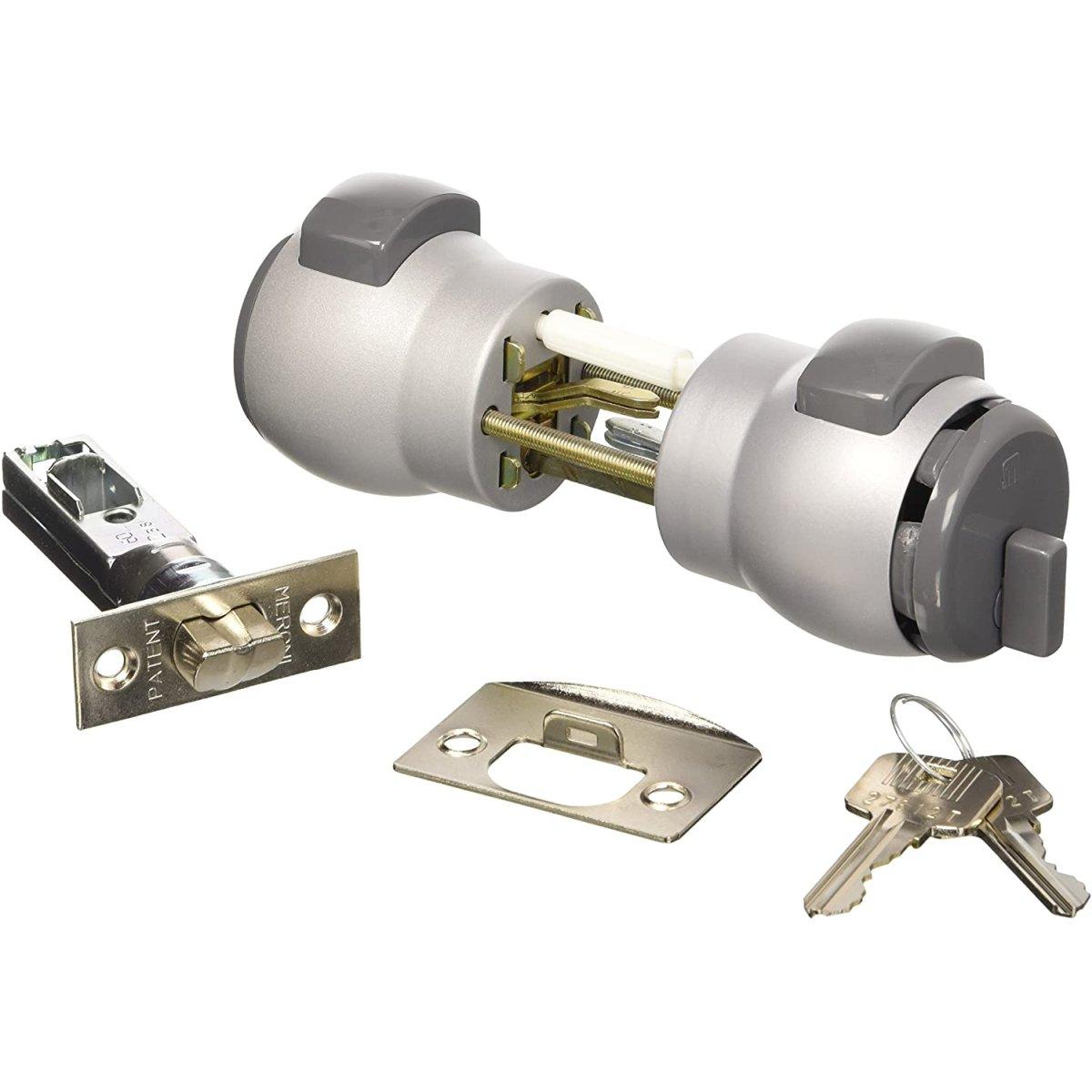 Pomolo premiapri nova n13nagr mm 60 colore argento/grigio uso ufficio1911050