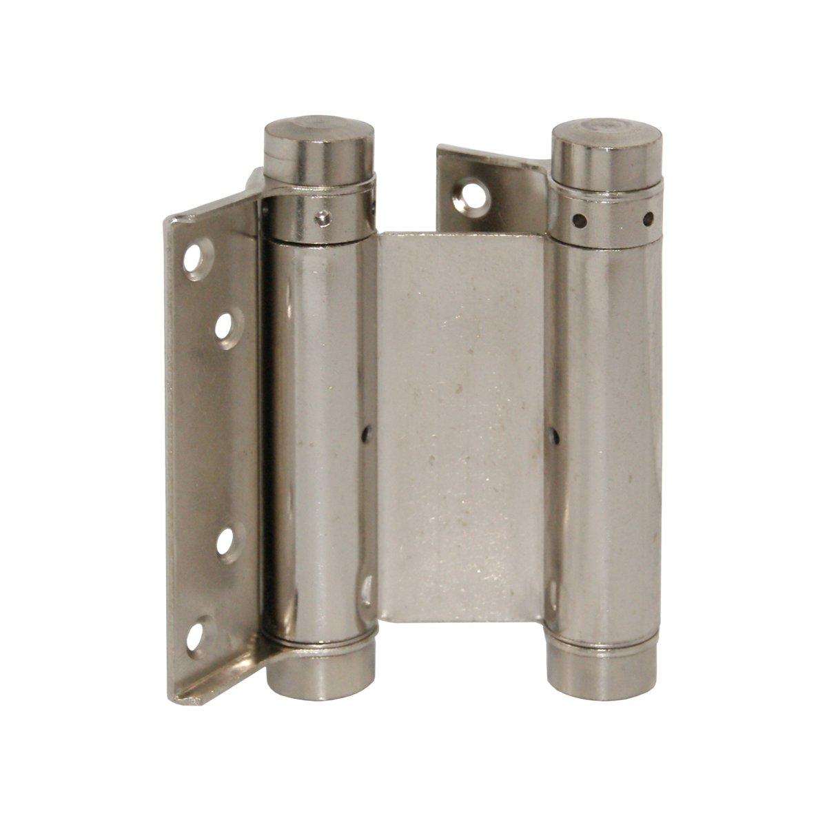 Cerniera bommer mm 75 nichelata a coppia