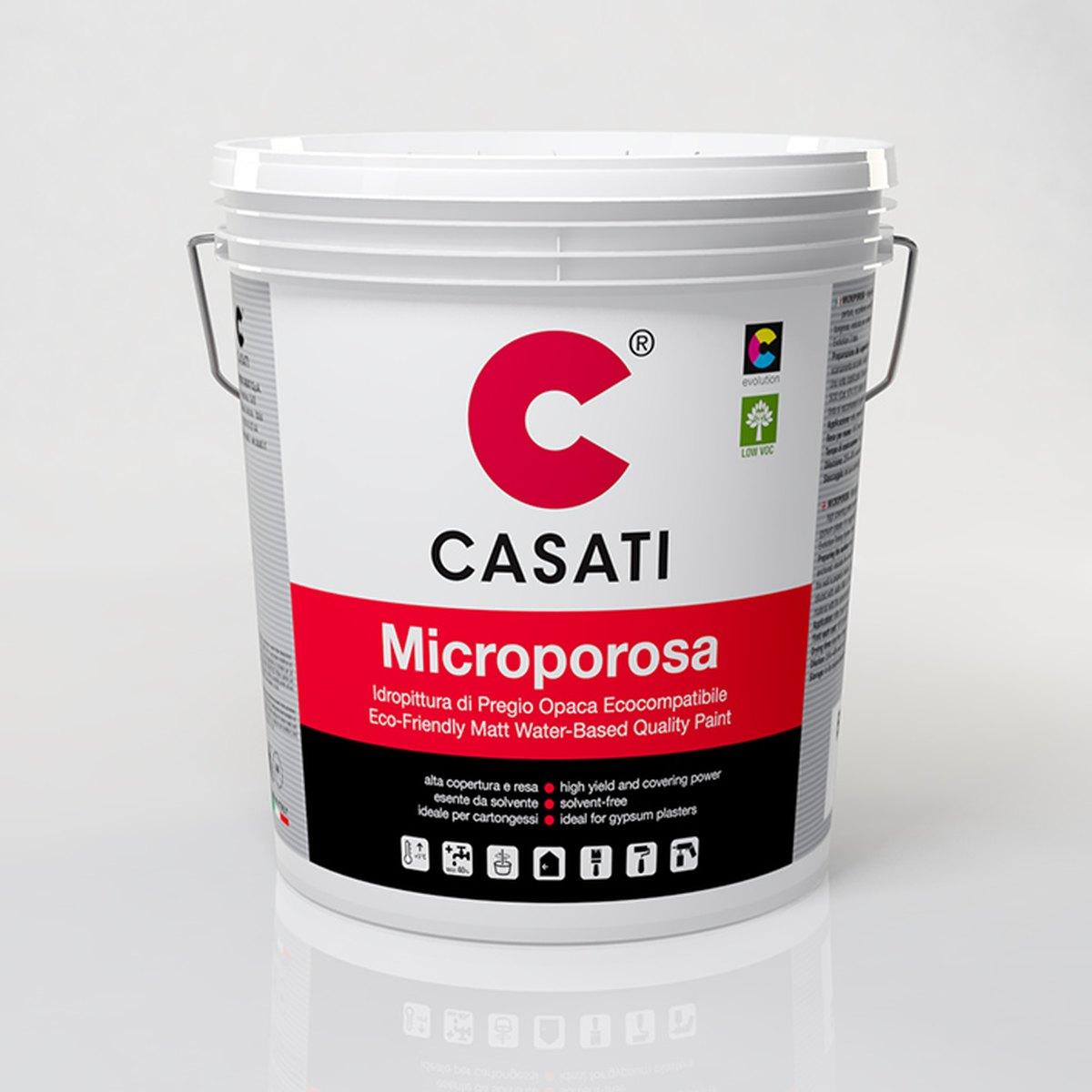 Casati micropoporosa bianco 5lt.