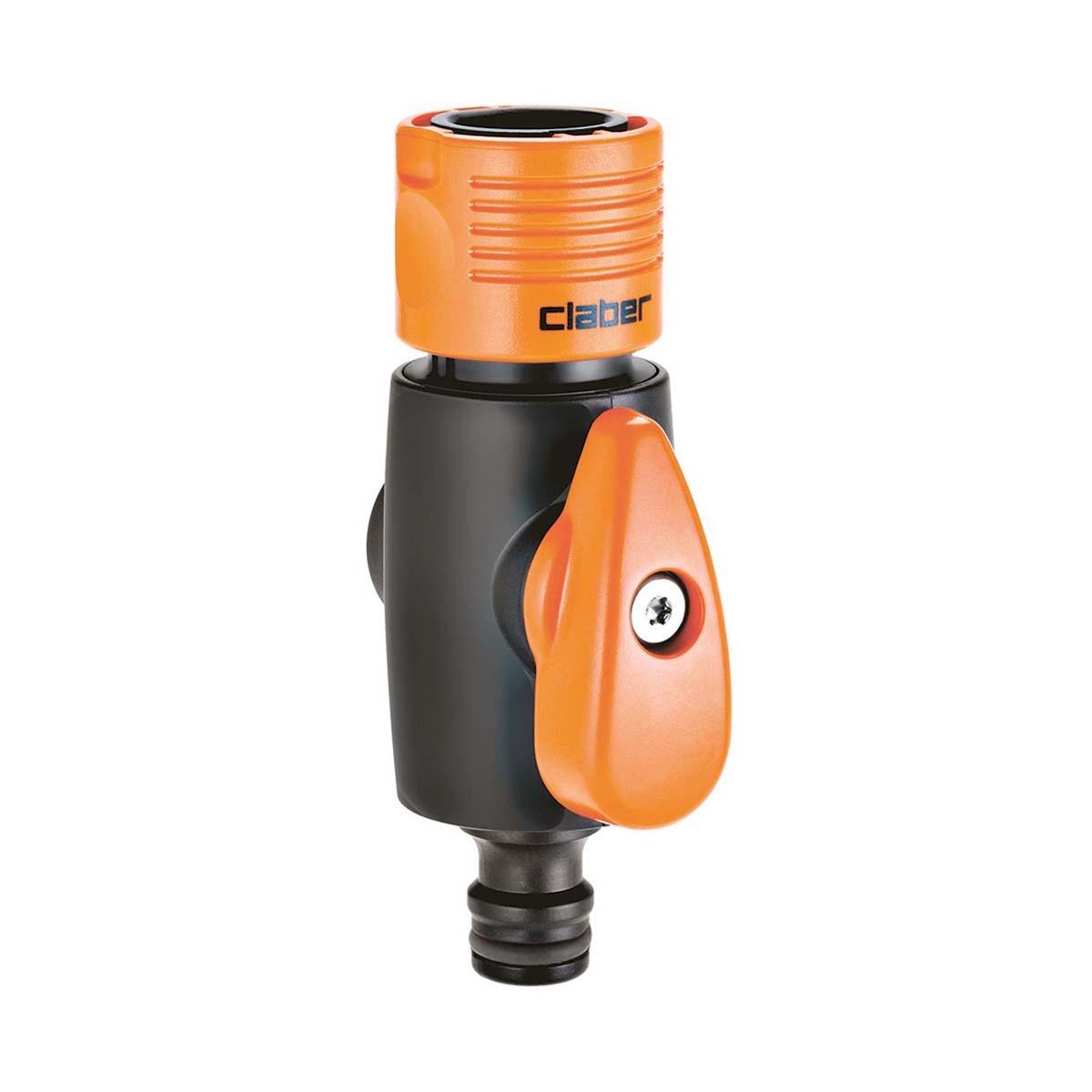 Raccordo con rubinetto con innesto rapido