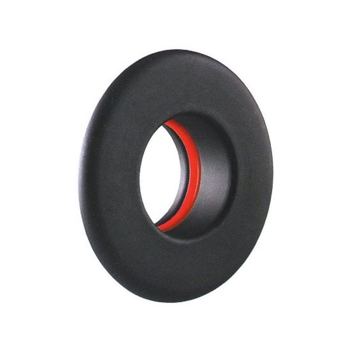 Rosone pellet nero opaco cm 8 x 5 cm