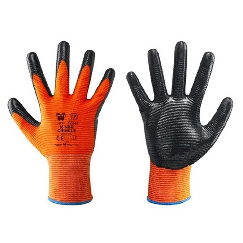 Guanto poliestere/nitrile 'crinkle'