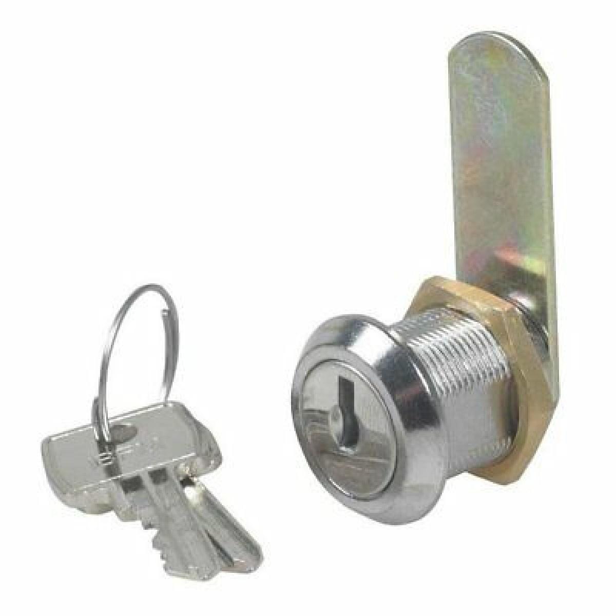 Cilindro universale per armadio 19x16 linguetta chius. mm 40