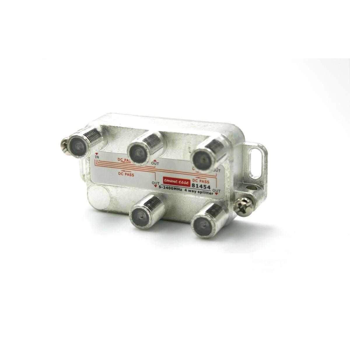 Partitore induttivo 6 uscite c.c. verticale serie mini