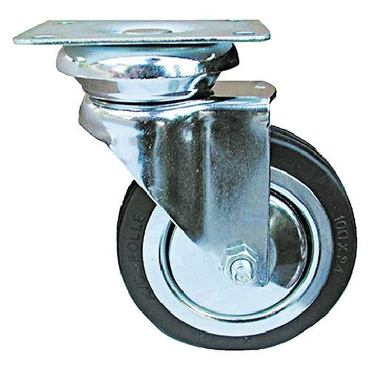 Ruote piastra girevole con cuscinetto sc155 mm100