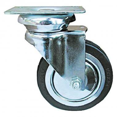 Ruote piastra girevole con cuscinetto sc155 mm100
