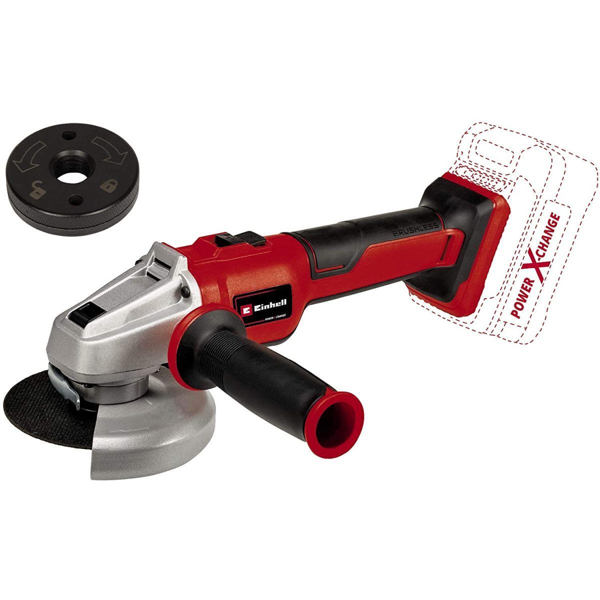 SMERIGLIATRICE ANGOLARE A BATTERIA TC-AG18/115 Li SOLO