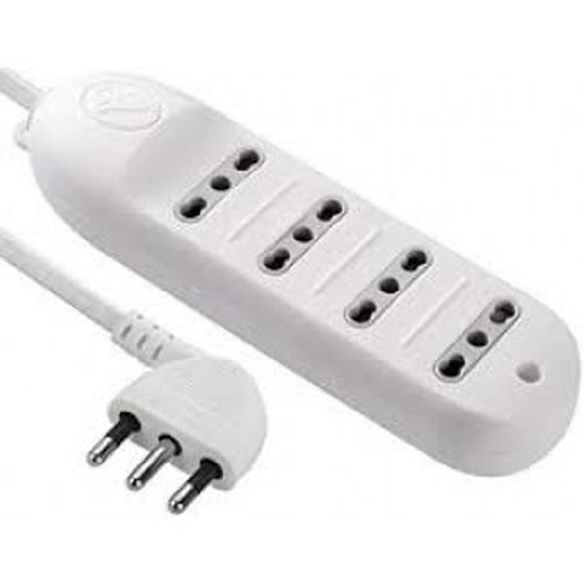 Multipresa tavolo 4 posti 10/16a c/cavo mt,1,5 - bianca '62013'