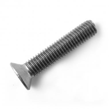 Din 965 - uni 7688 vite metrica testa piatta zincata tsp 5x60 cf 200 pz