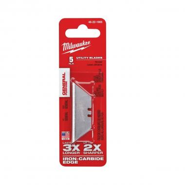 Lame trapezoidali sostituibili 5 pz. milwaukee