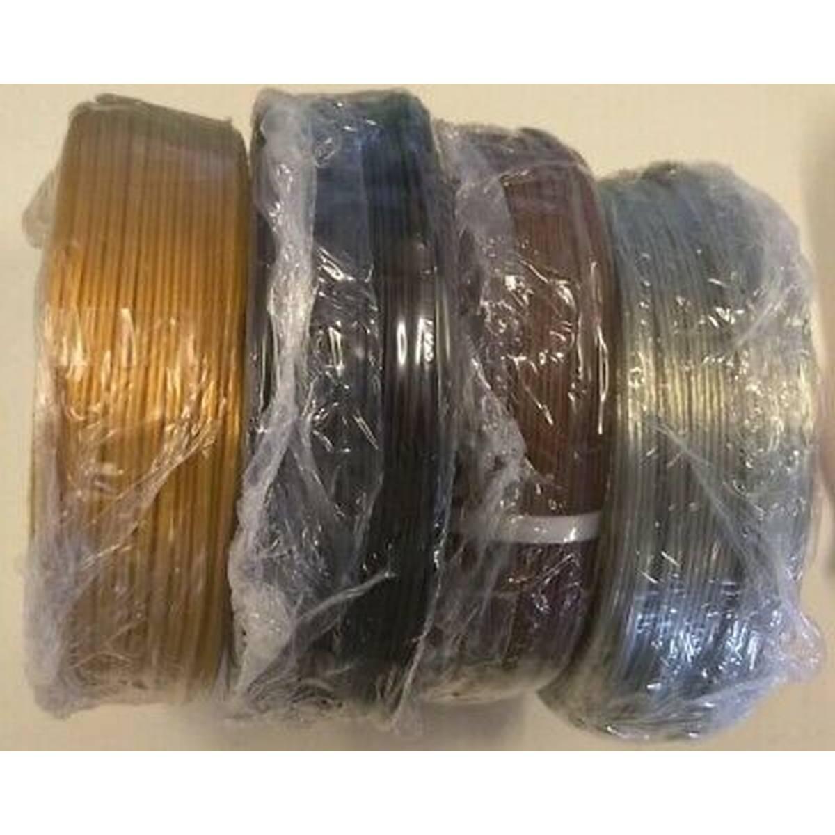 Cavo costa stretta 2x0,50 oro-argento