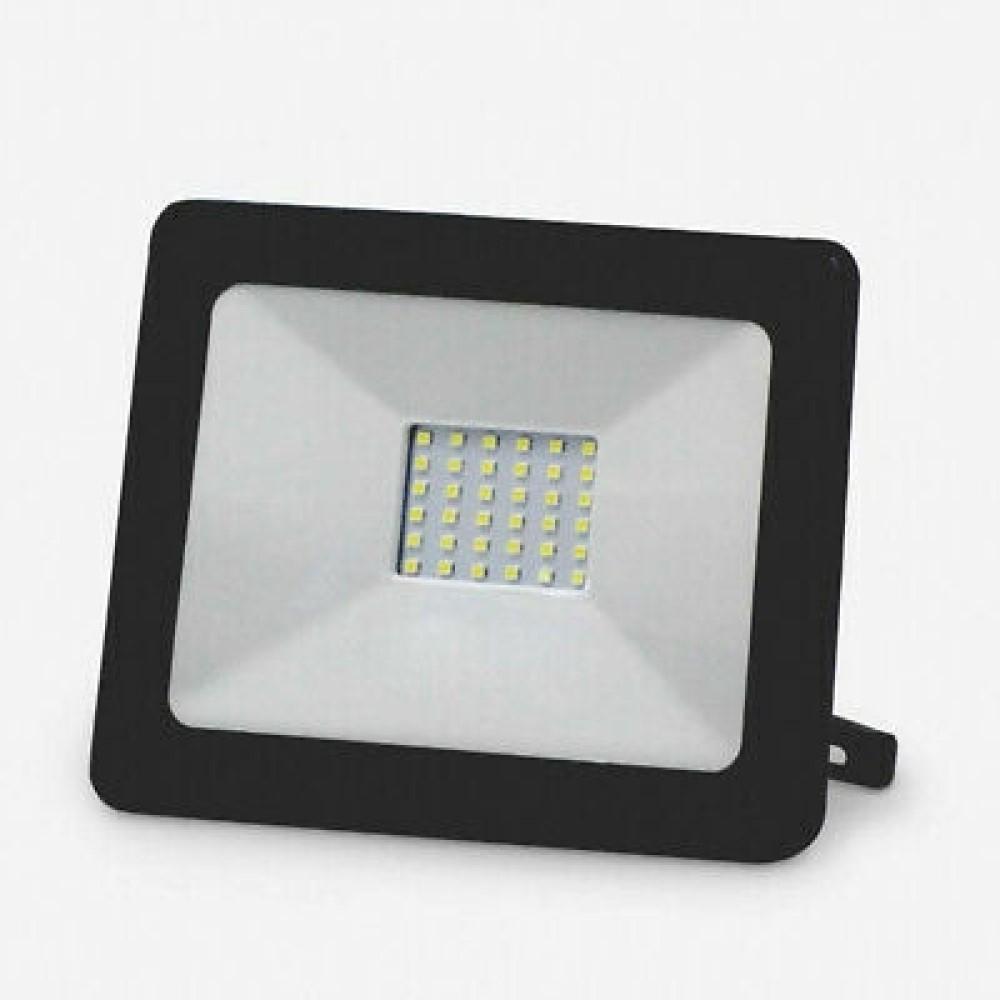 Proiettore led 50 w nero ip65 2500lm lampo homega