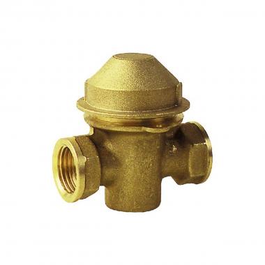 Rubinetto misura f/f pesante  1/2' c/cappuccio e sigillo