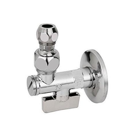 RUBINETTO SOTTOLAVABO A SFERA CON FILTRO A SNODO 1/2x10 DN 8/PN 10