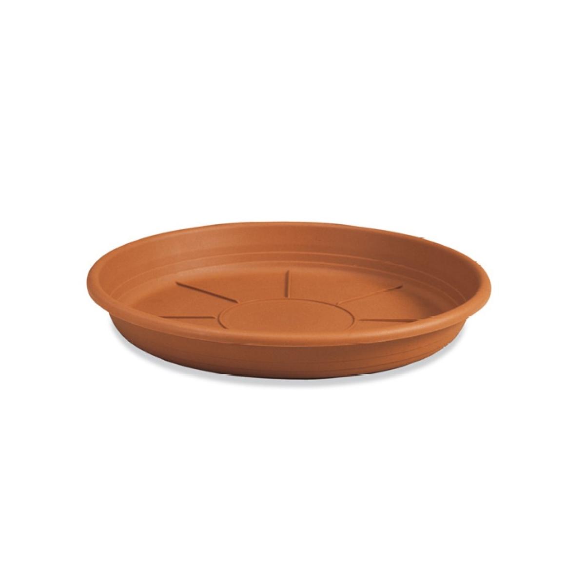 Sottovaso creta cm 55 colore terracotta