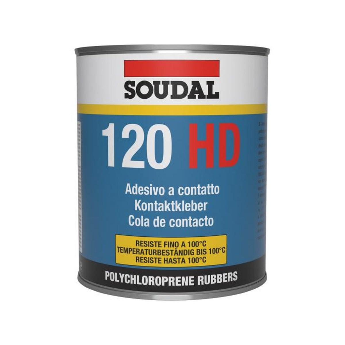 Adesivo colla a contatto - 2l - soudal 120 hd