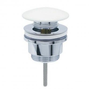 Piletta a scatto 'click clack' 1' 1/4 tappo tondo cromato