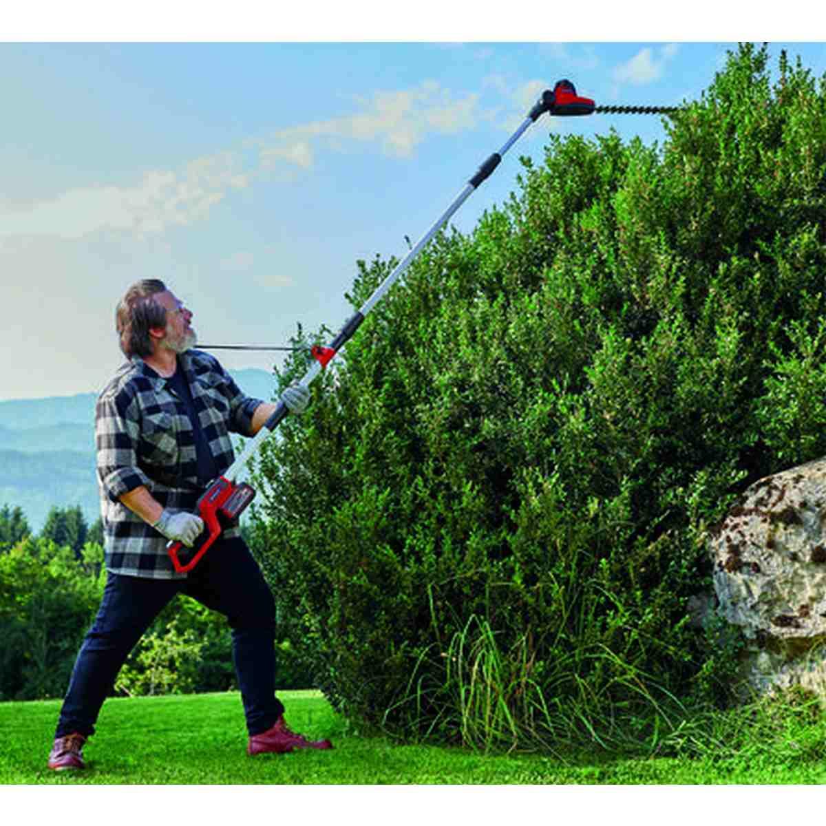 Tagliasiepi telescopico a batteria gc-55 18/45