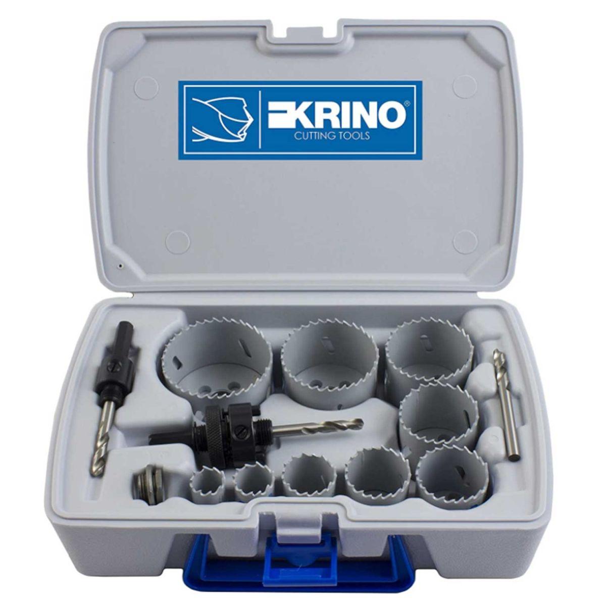 Fresa a tazza bimetal m3/1 krino 19-64 in set 9 pz