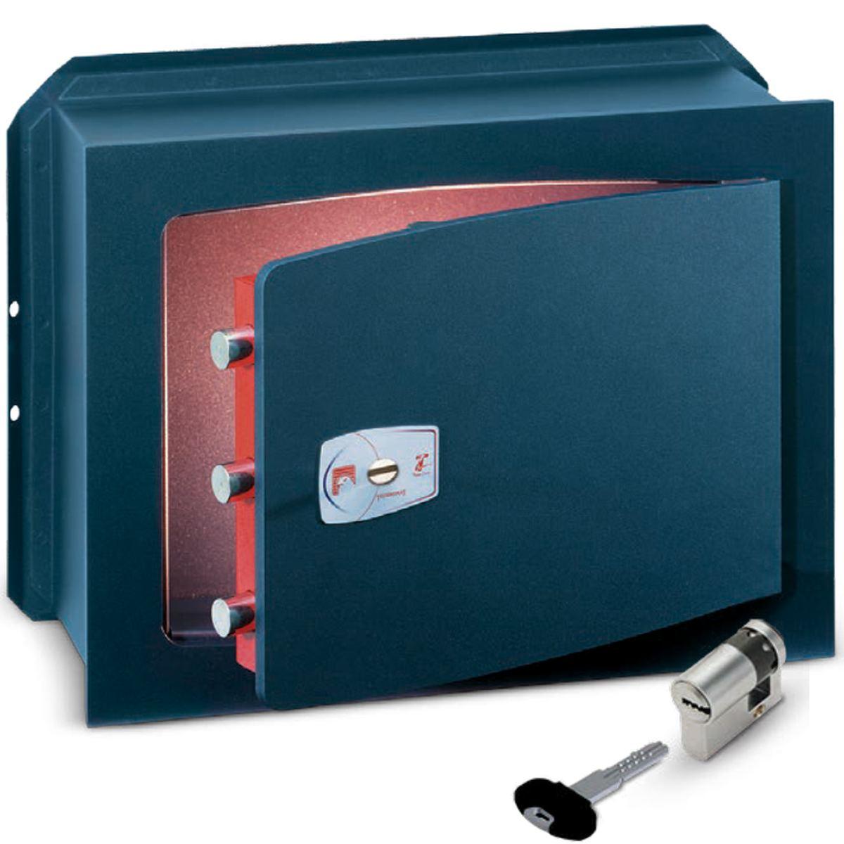 Cassaforte a muro gold c/cilindro sostitibile mm. 270x390x200