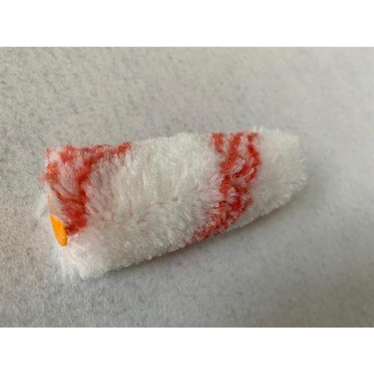 Rullotto ricambio cosmix d.40 cm.15 in tessuto riga rossa