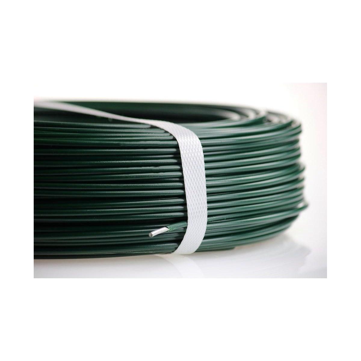 Filo per tensione plastificato verde 16 ( 3,2/2,7) (mt.780 cir.)