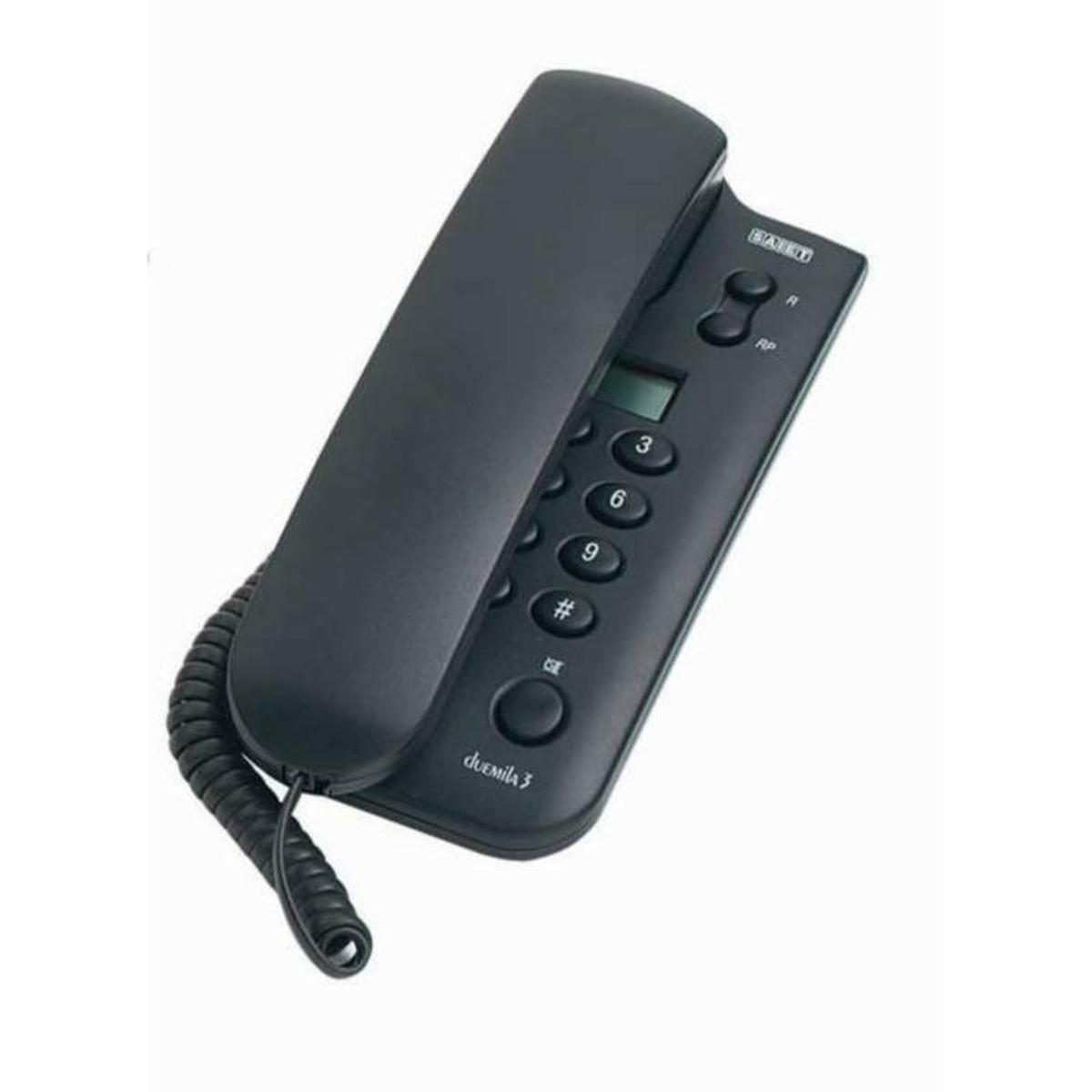 Telefono compatto con display small grigio