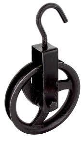 Carrucola in ghisa mm 120