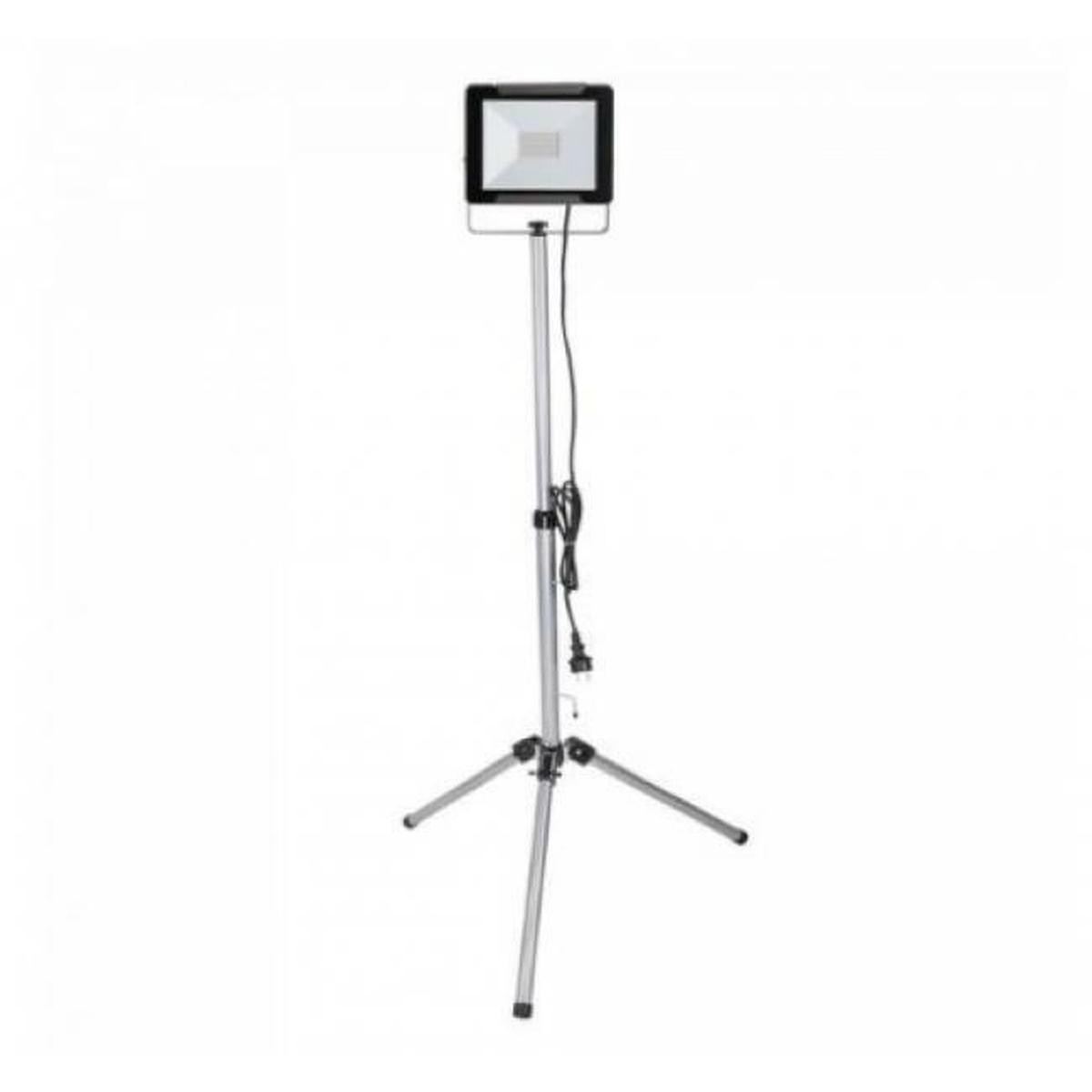 Faretto singolo 30w led smd 2700lm su treppiede 1,8m