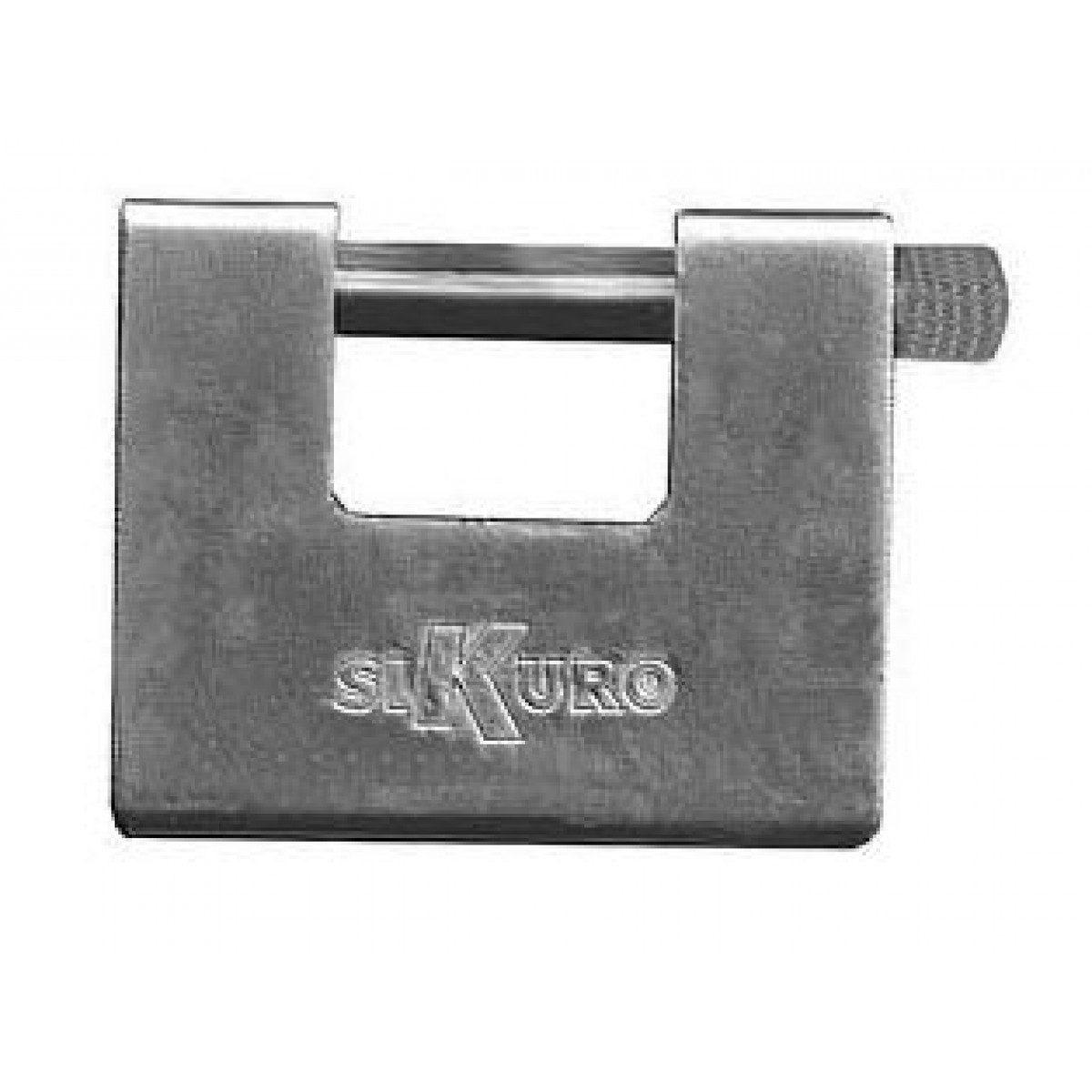 Lucchetto a baionetta in ottone corazzato sikura mm 80 ka