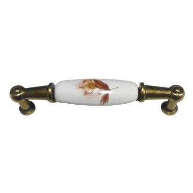 Maniglia porcellana mm.96 art.up-wp0728 br