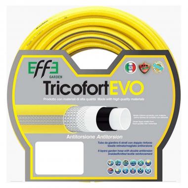 Tubo retinato tricofort evo mm 15 5/8 25 mt giallo