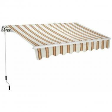 Tenda sole bar/quad. 4x2,5 beige