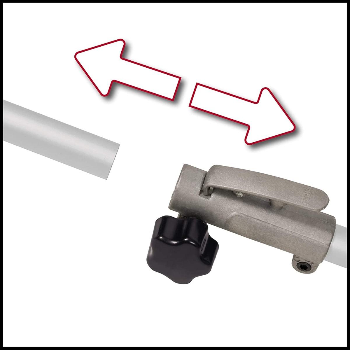 Einhell Decespugliatore a scoppio GC-BC 25 AS (0,6 kW, largho di taglio 42 cm doppio filo, largh. di taglio 23 cm, lama a 3 denti, testina automatica a pressione, sistema Quick Sta