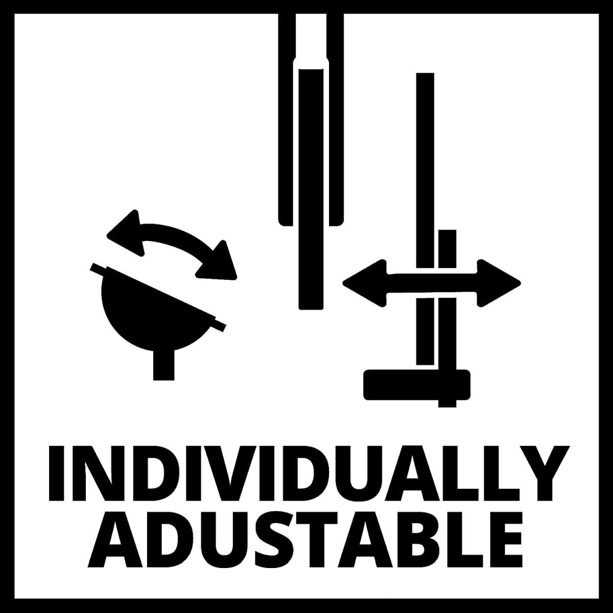 Einhell TC-TS 200 Sega Circolare Da Banco, Rosso Argento