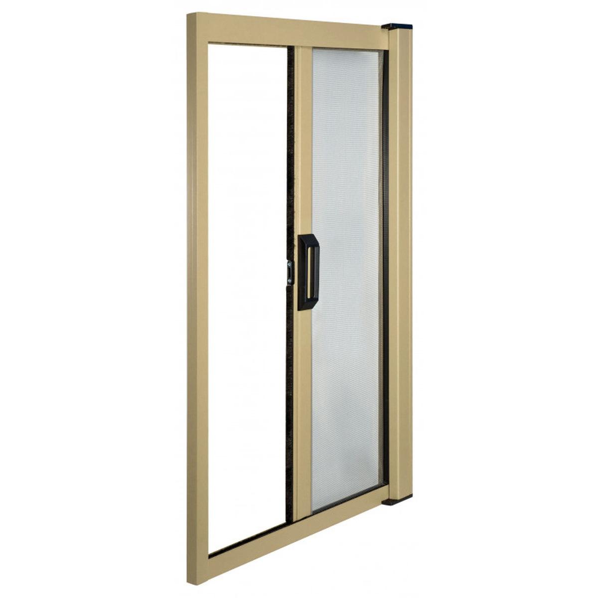 Zanzariera a rullo fines. 140x250 laterale avorio ral 1013