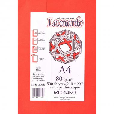 Risma fotocopie leonardo a4 80 gr. (500 fogli) carta
