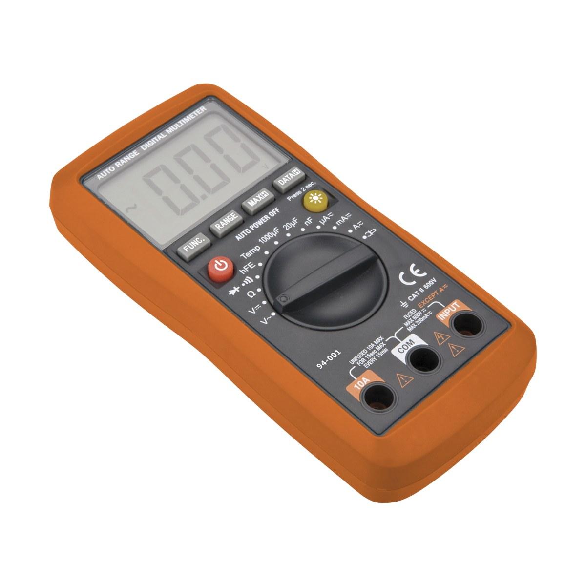 Tester multimetro digitale universale iec-61010