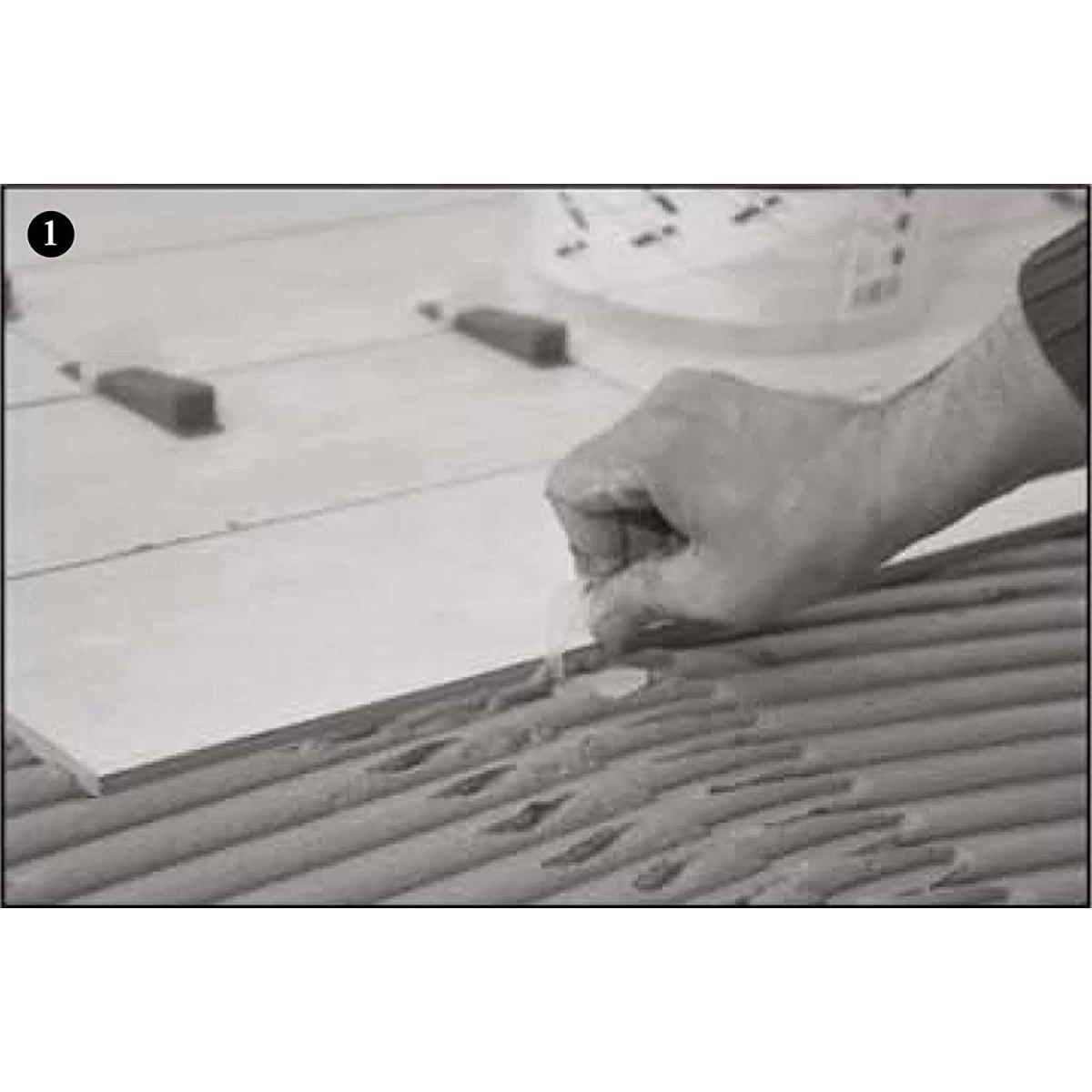 Cuneo livellamento piastrelle in plastica. 100 pz