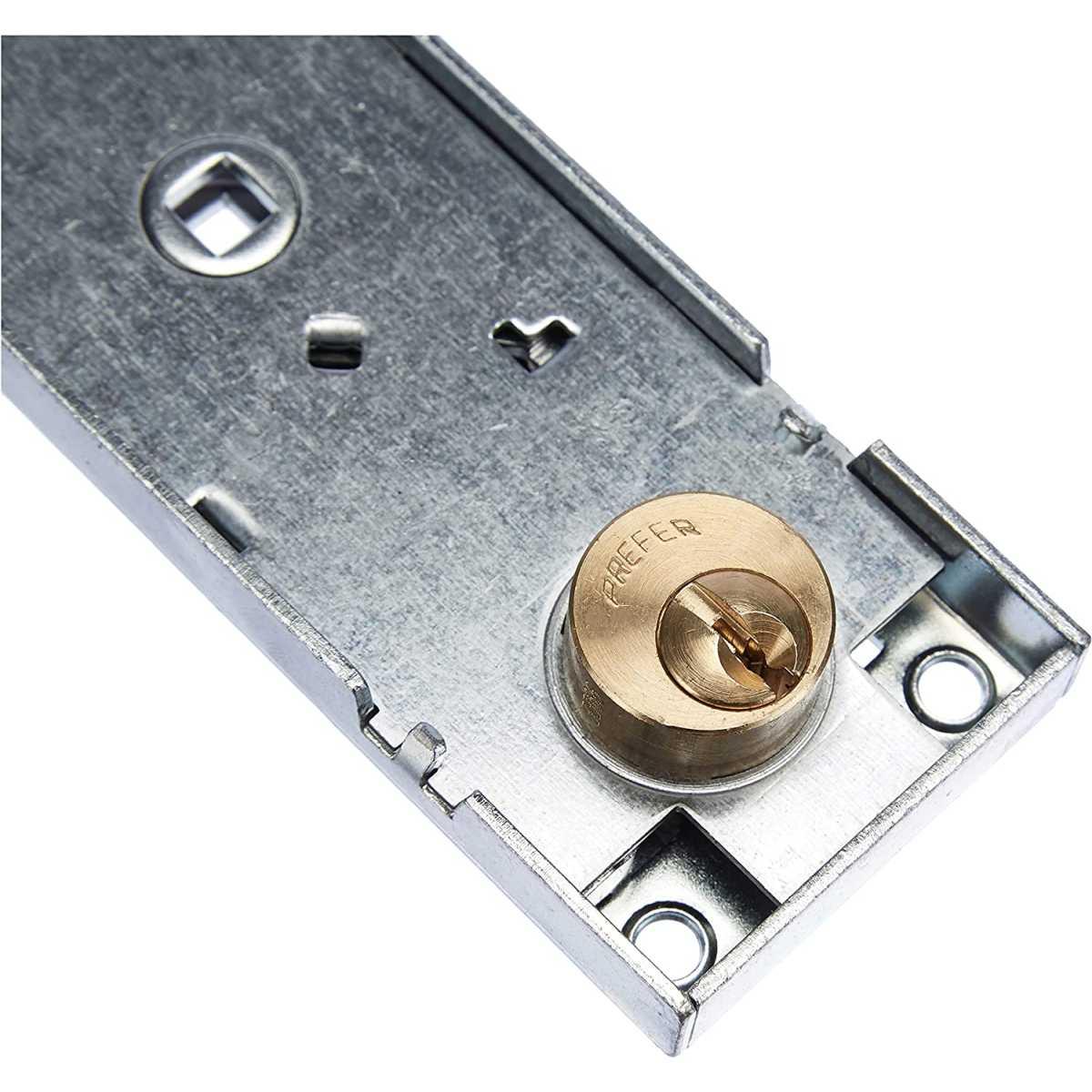 Serratura per basculante/garage cilindro tondo