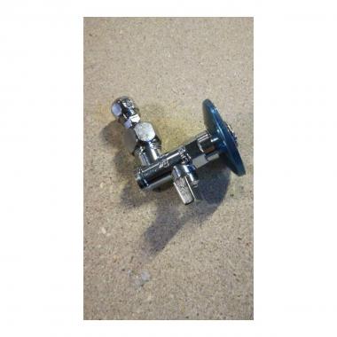 RUBINETTO SOTTOLAVABO A SNODO CON FILTRO E ROSETTA 1/2"