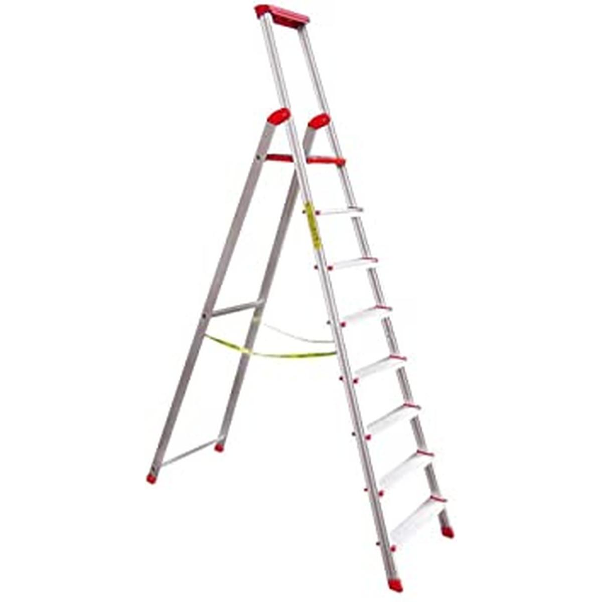 Scala in alluminio 8 gradini sicos