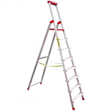 Scala in alluminio 8 gradini sicos